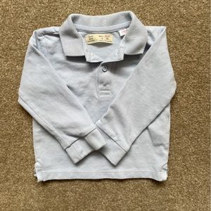 Zara Long Sleeve Polo Shirt 12-18 Months